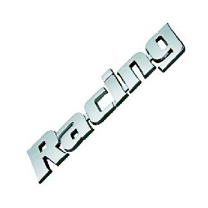EMBLEME CHROME RACING -FDS