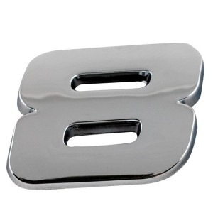 NUMERO 8 CHROME - SACHET DE 10U - SCT