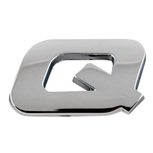 LETTRE Q CHROMEE - SACHET DE 10U - SCT