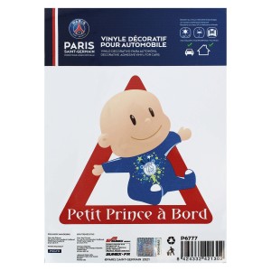 P6777 - ADHESIF PSG PETIT PRINCE A BORD - SCT
