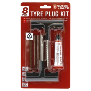 KIT DE REPARATION PNEUMATIQUE TUBELESS 8 PCS - COLISE PAR 6