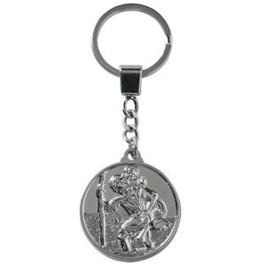PORTE-CLEFS SAINT CHRISTOPHE ROND