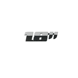 EMBLEME CHROME TAILLE DE JANTES 18" -FDS