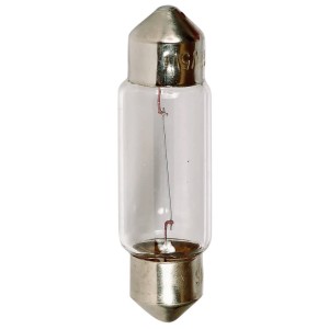 BLISTER 2 AMPOULES NAVETTE 12V. 5W. T11x35 SV8.5D