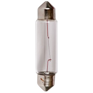 BOITE 10 AMPOULES NAVETTE 12V. 10W. T11x41 SV8.5D