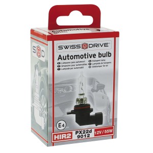 BOITE 1 AMPOULE 12V. 55W HIR2 PX22d. 9012