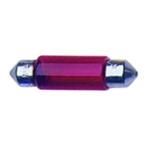 AMPOULE NAVETTE 12V 5W T11X35 SV8,5D VIOLETTE 2PCES - FDS