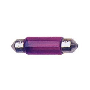 AMPOULE NAVETTE 12V 10W T11X41 SV8,5D VIOLETTE 2PCES - FDS
