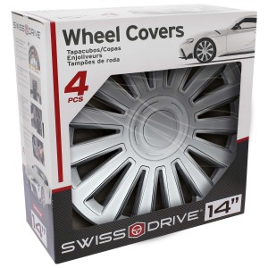 JEU D'ENJOLIVEURS 14" CALIFORNIA SILVER