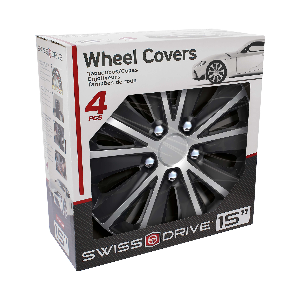 JEU D'ENJOLIVEURS 16'' NEBRASKA NC SILVER/BLACK