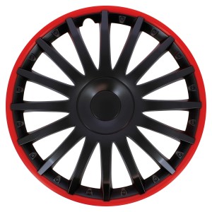 JEU D'ENJOLIVEURS 15" FLORIDA NOIR/ROUGE - IEF