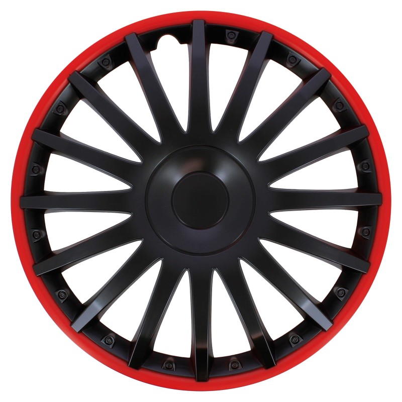 JEU D'ENJOLIVEURS 14" FLORIDA NOIR/ROUGE - IEF