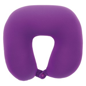 TOUR DE COU HAPPY CONFORT MICROBILLE FERME PRESSION VIOLET, OKO-TEX